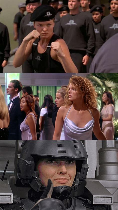 starship troopers tits|Dina Meyer and other girls